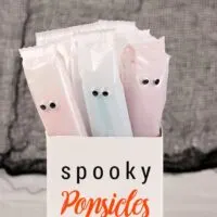 Adorbs! Just stick googly eyes on Popsicle sticks for a frightful treat.