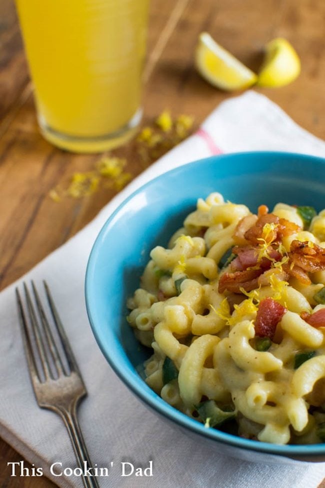 lemon pablano macandcheese this cooking dad