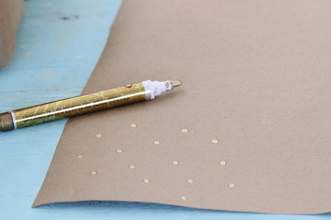 So easy to make your own wrapping paper, it's so much cheaper and way more thoughtful.