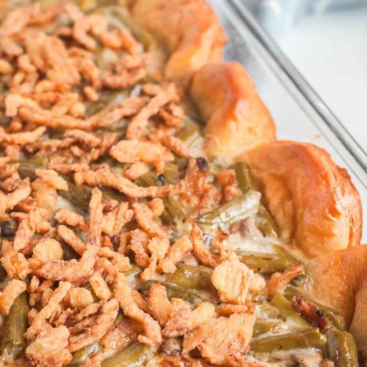 That classic green bean casserole you love, but better.