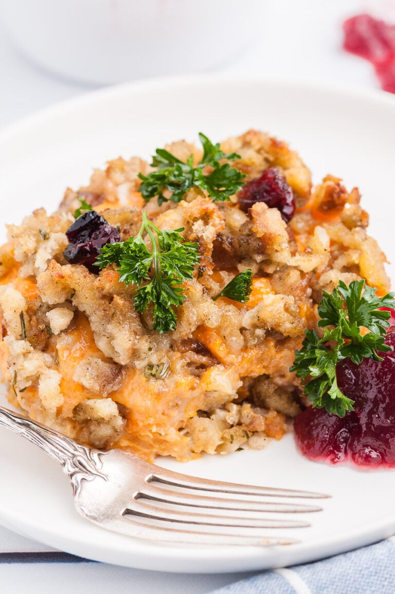 Best Leftover Turkey Sweet Potato Casserole