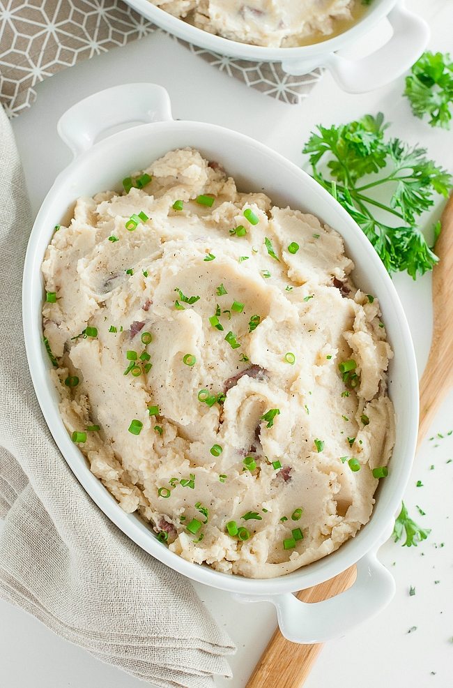 slow-cooker-crock-pot-cauliflower-red-potato-mashpeasandcrayons