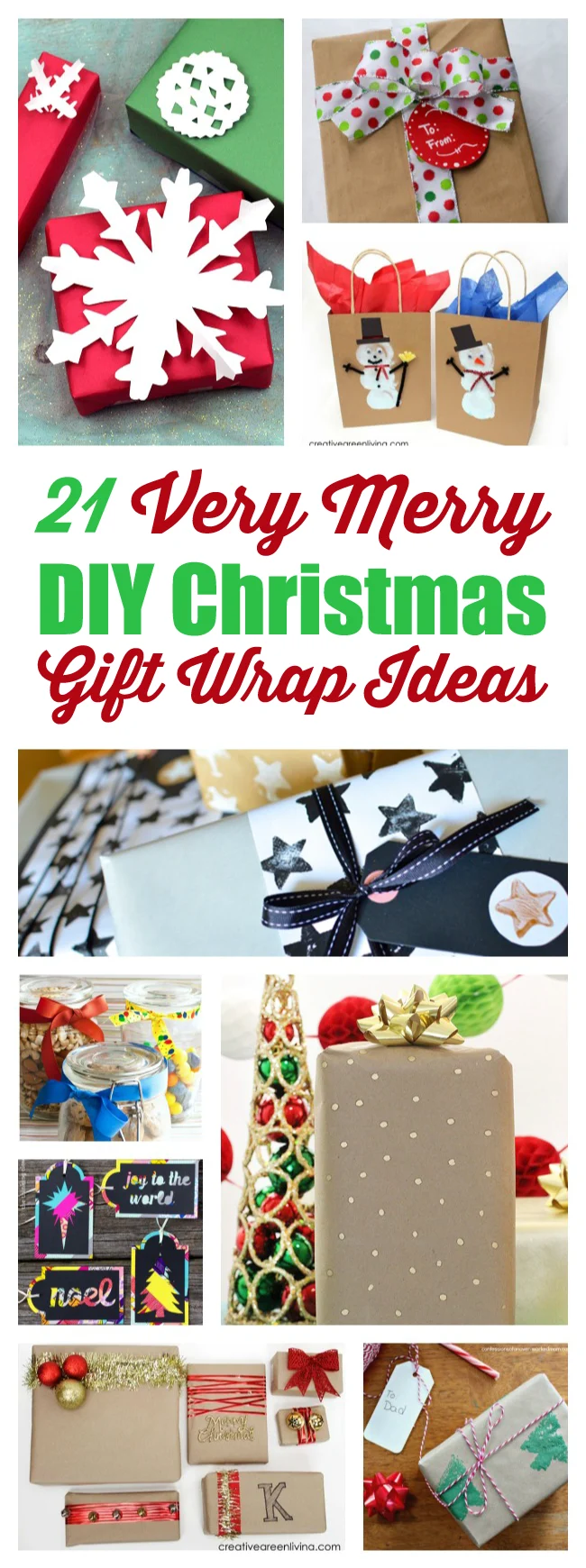 Use Brown Parcel Paper To Wrap Christmas Presents - Miss Thrifty