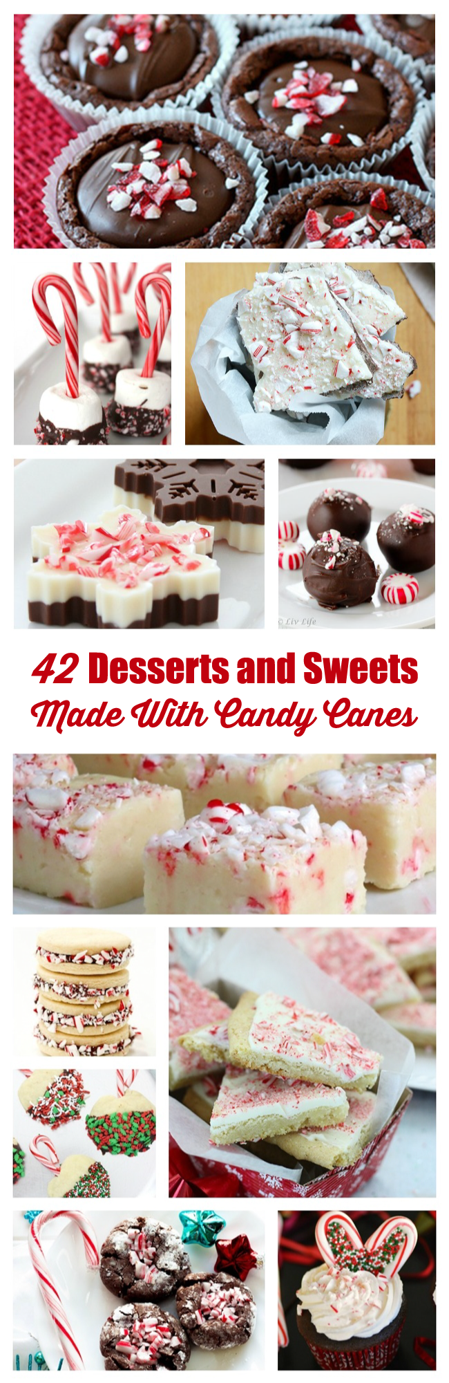 42 Desserts and sweets made with candy canes