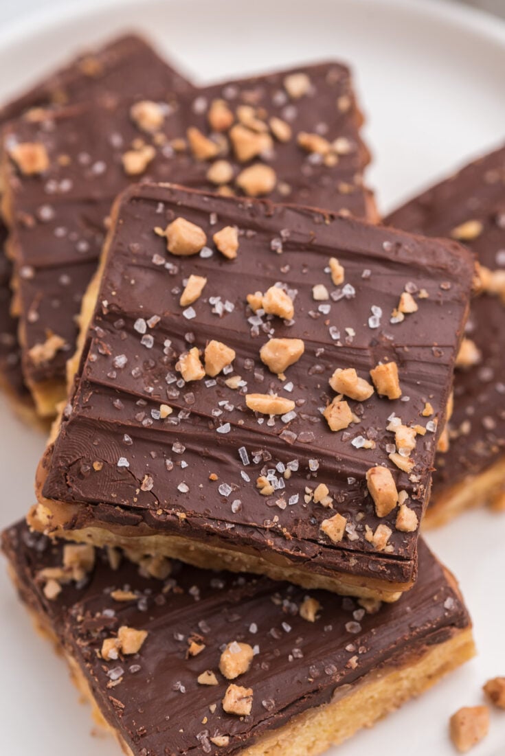 Leave Salted Toffee Bars for Santa This Year!