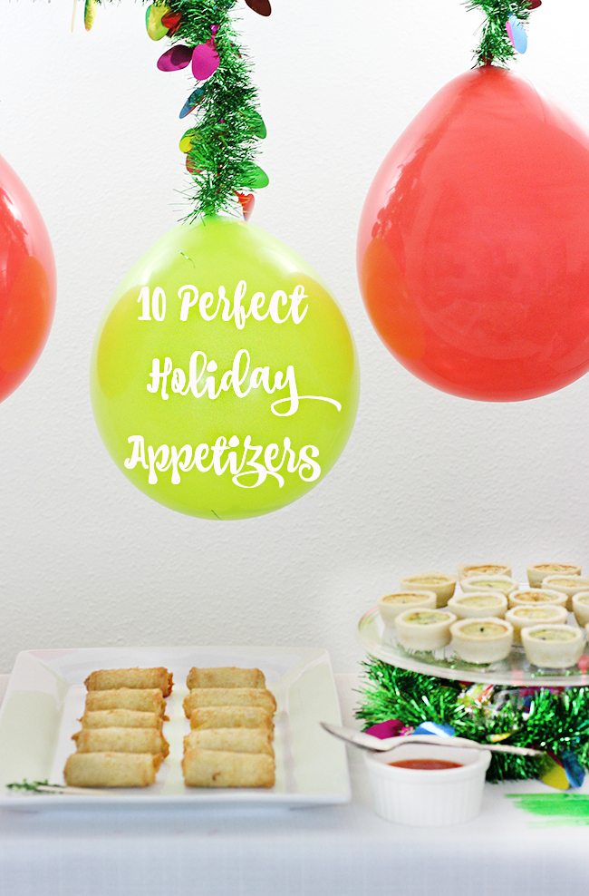 10 holiday appetizer ideas that will make your party an instant hit!