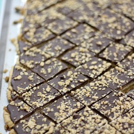 Leave Salted Toffee Bars for Santa This Year!