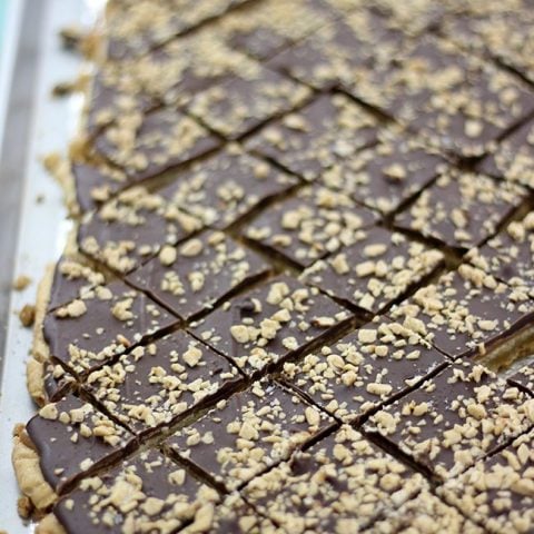 Oh man. These are ADDICTING. You have been warned. Salted Toffee Bars.
