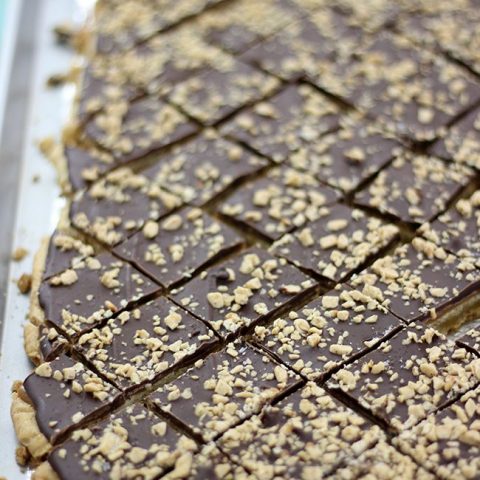 Oh man. These are ADDICTING. You have been warned. Salted Toffee Bars.