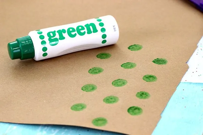 DIY Bingo Marker Wrapping Paper in memory of Grandma Jane