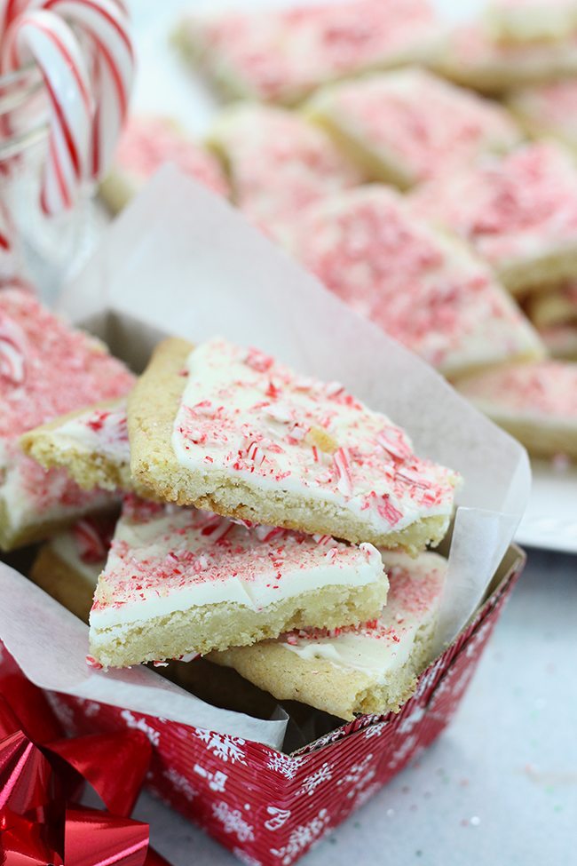 Peppermint Cookie Bark 