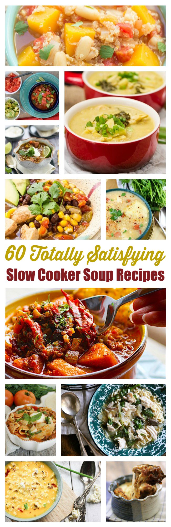 Feeling chilly this winter? Snag this collection of slow cooker soup recipes to satisfy.