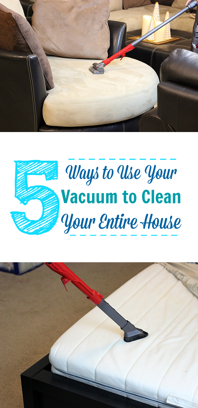 Vacuums the house جواب