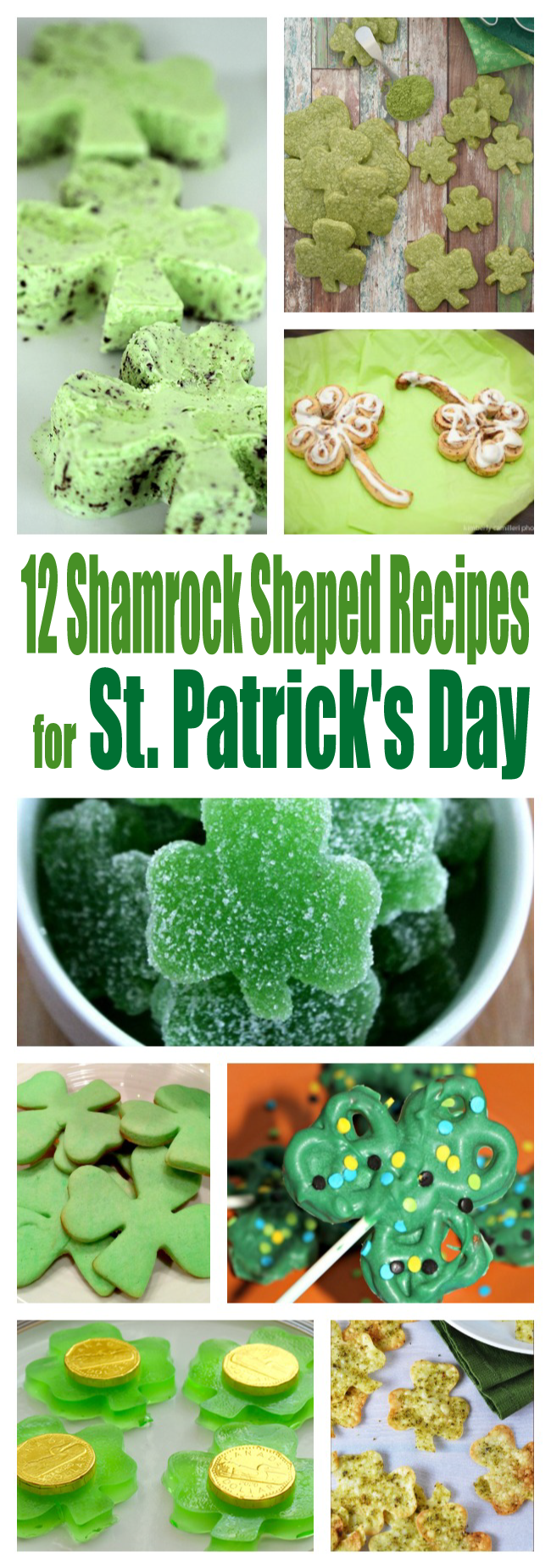 12 Shamrock Shaped Recipes for St. Patrick's Day!