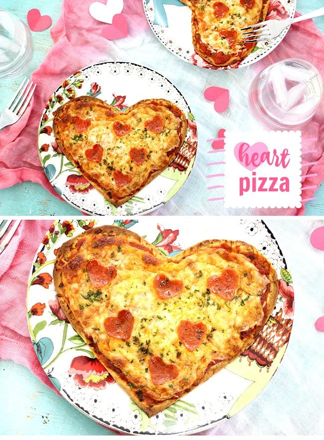 How to Make Heart-Shaped Pizzas