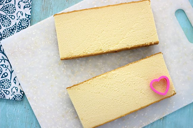 Mini Cake Hearts! Yes. These are way easier than you think. It comes together with a cookie cutter and store bought pound cake. Just my style.