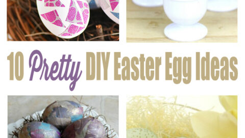 10 Pretty DIY Easter Egg Decorating Ideas