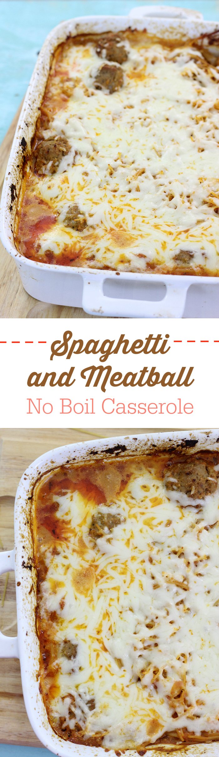 no boil spaghetti and meatball casserole