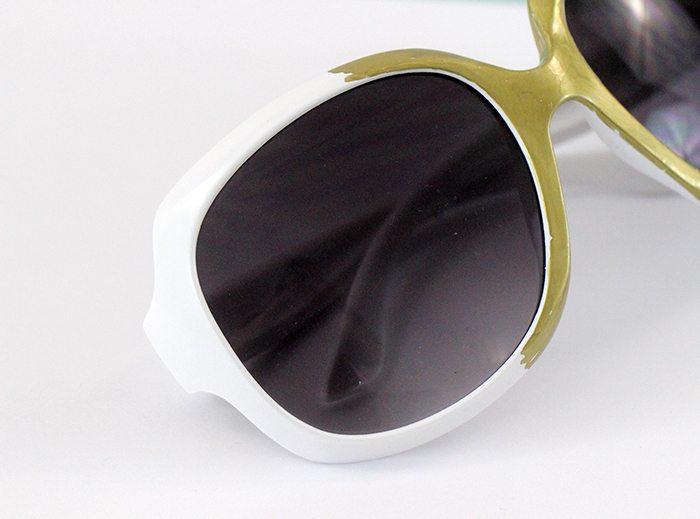 DIY Sunglasses. Embrace your own style this summer with these diy sunglasses. Use paint markers and gems to take this summer to the next level. Super easy tutorial.