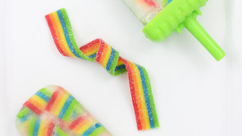 Rainbow Popsicles That Will Make You Smile