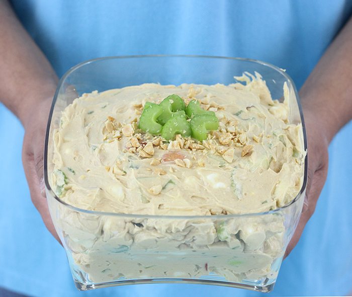 Surprise Peanut Butter Fluff Salad Cutefetti