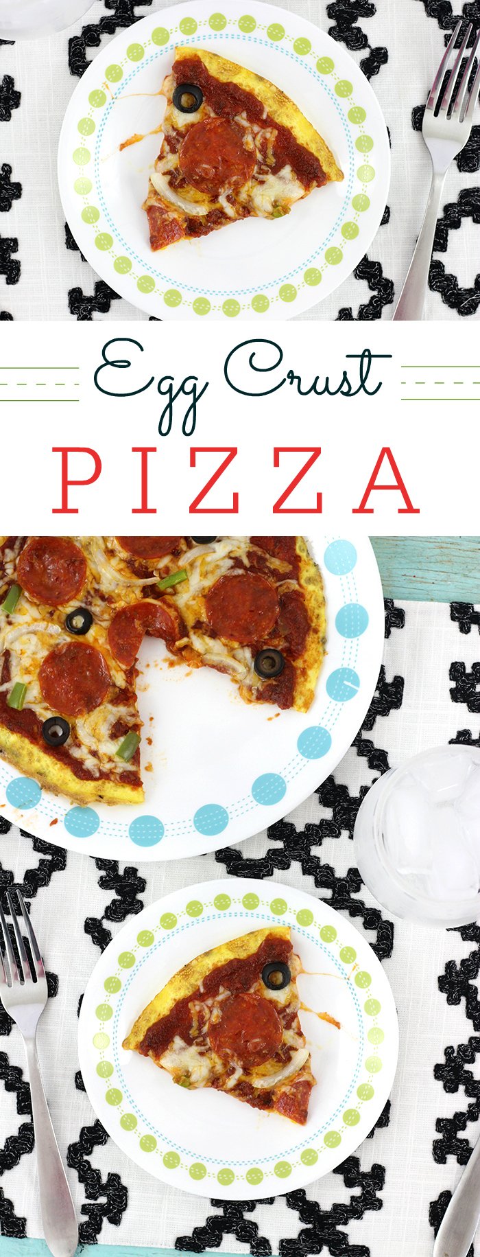 Egg Crust Pizza, a new way to satisfy your pizza cravings. Low carb, fast cooking and darn delicious! Make it on the stove top or in the oven.