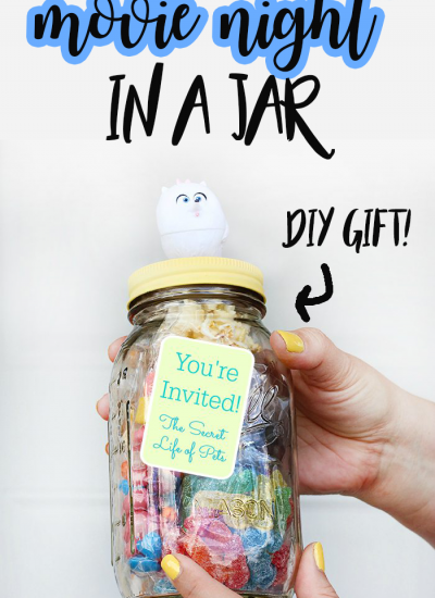 DIY Movie Invite in a Jar | Cutefetti