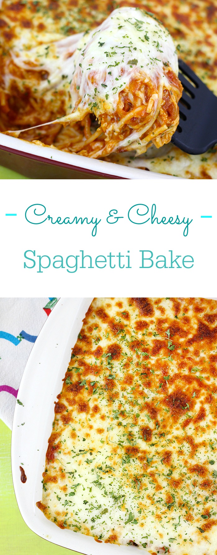 Cheesy Baked Spaghetti Recipe | Cutefetti