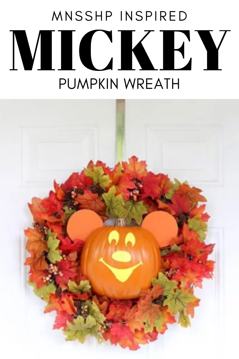 Mickey Halloween Wreath MNSSHP INSPIRED from Walt Disney World