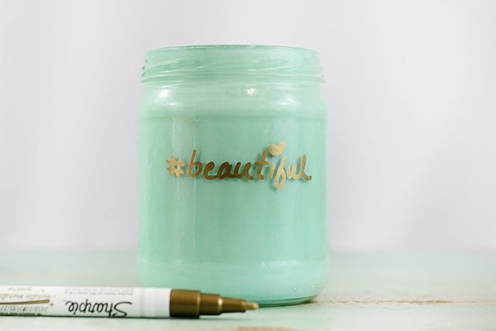 DIY Positive Self Esteem Jars. Boost up a young girl or women in your life with this trendy jars to show them they're beautiful inside and out.