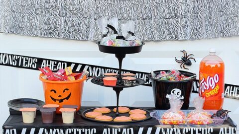 Sweet and Spooky Halloween Party Table