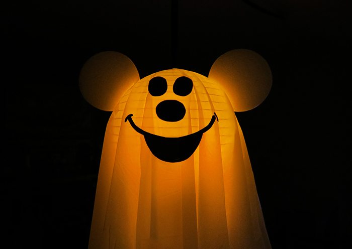 DIY Mickey Halloween Ghost. Copy Cat from Disneyland.