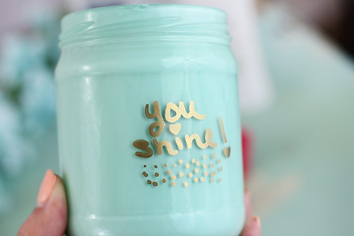 DIY Positive Self Esteem Jars. Boost up a young girl or women in your life with this trendy jars to show them they're beautiful inside and out.