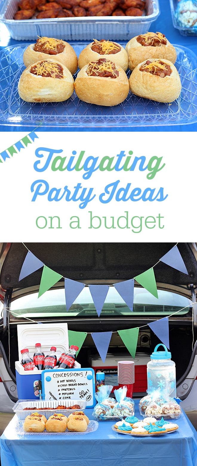 Tailgating Party Ideas on a budget. With a little DIY and fun inspired foods, you can create the best football party right from your vehicle.