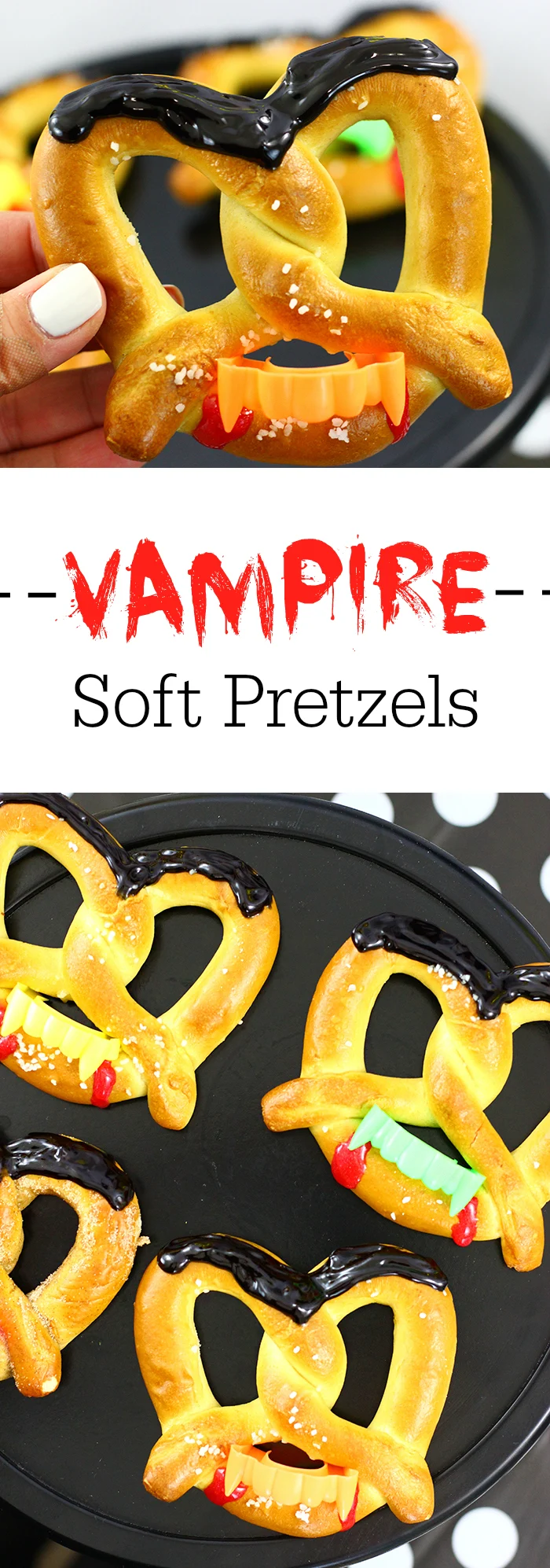 Vampire Soft Pretzels and Delicious Halloween Shake Ideas 