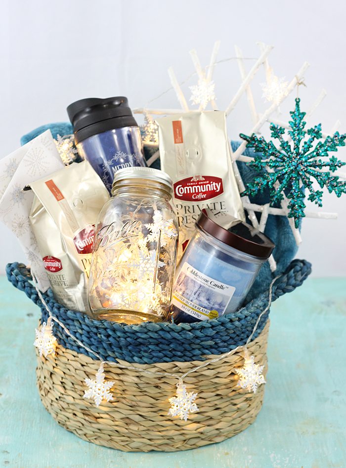 Let It Snow Gift Basket Ideas | Cutefetti