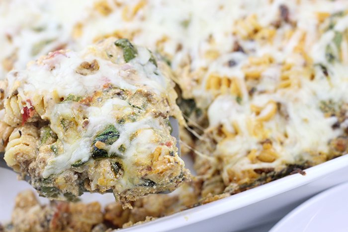 Delish Shortcut: Zesty Beef Pasta Casserole | Cutefetti