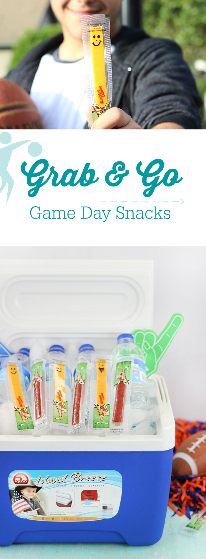 Grab and go snack ideas for teens and adults on the go.