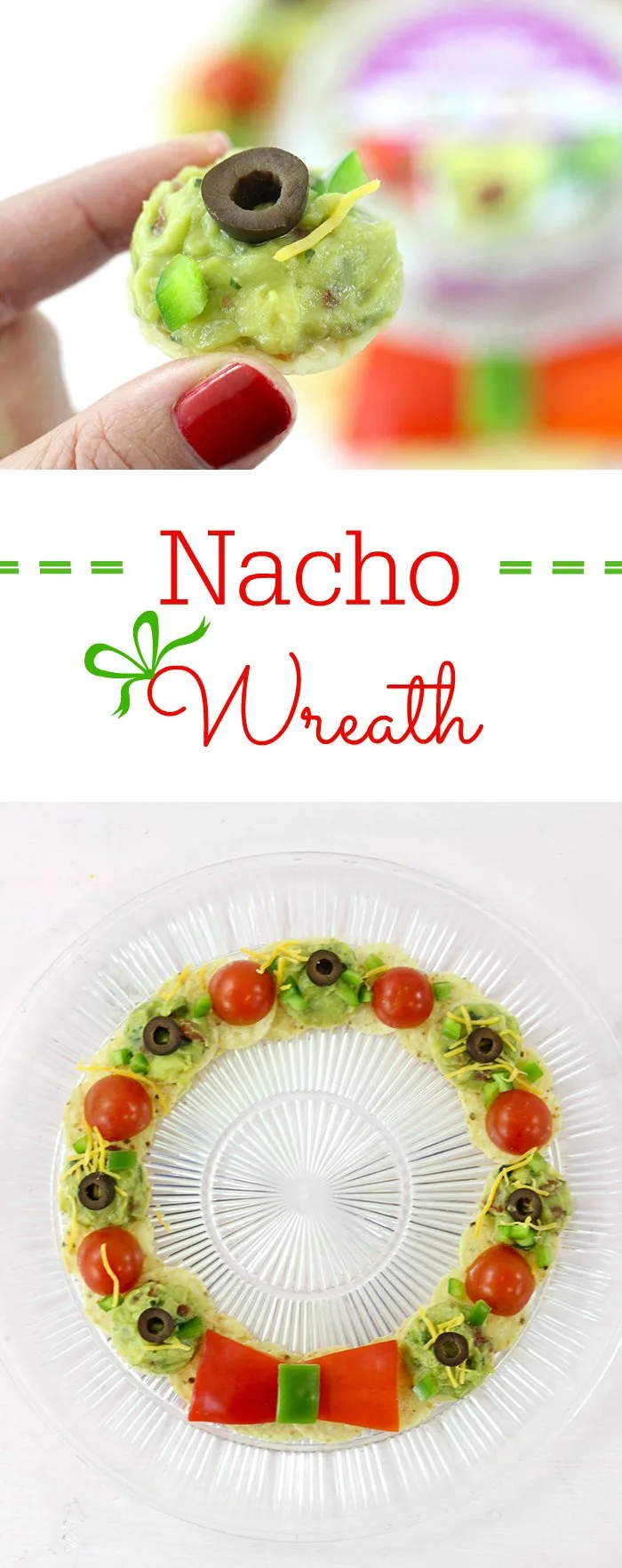 Nacho wreath, for the die hard nacho fans during the holiday season.