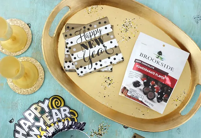 Chocolate and Friends. The best way to host a casual New Year's Eve Gathering.