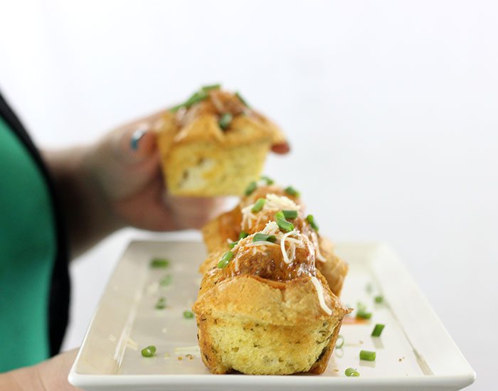 Click the image now to get this Buffalo Blue Cheese Meatball Cups Made in the Slow Cooker now.