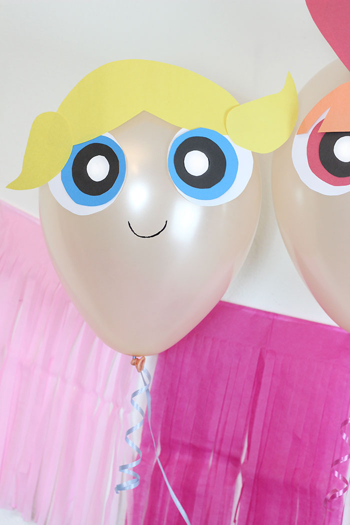 The Powerpuff Girls DIY Balloons. They're back! These balloons are the perfect party decor.