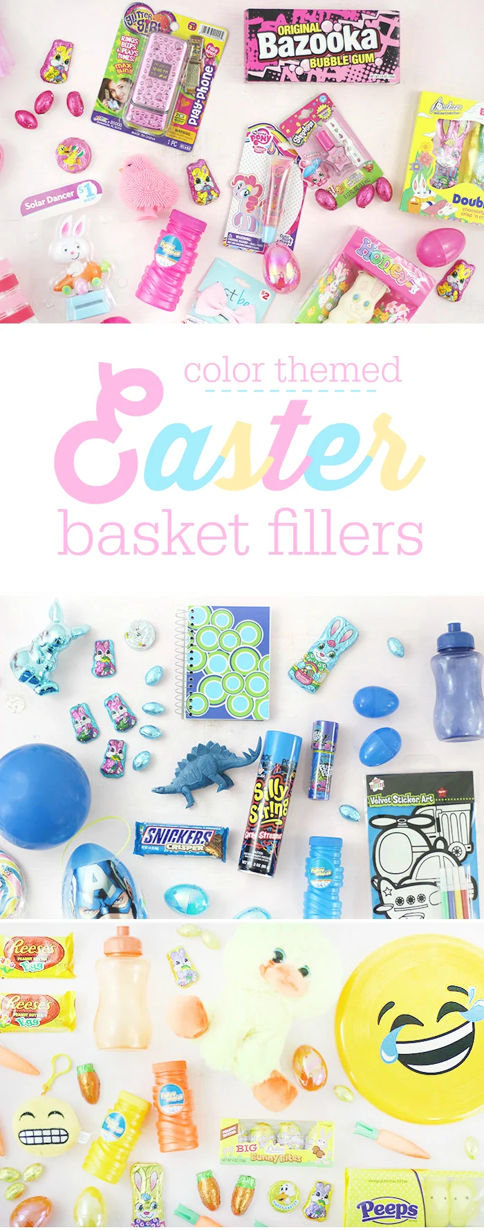 101+ Easter Basket Filler Ideas (Free Printable Lists!)