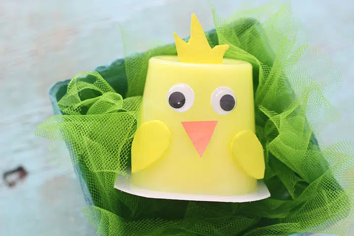 Easter Chick Pudding Cups