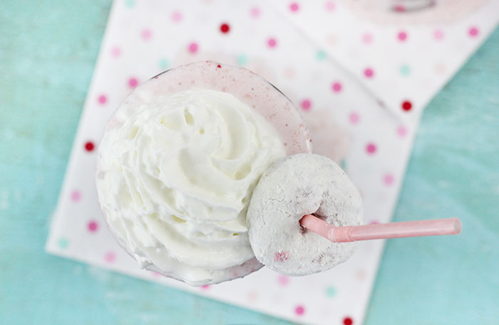 Strawberry Donut Milkshake is to die for. Holy yum.