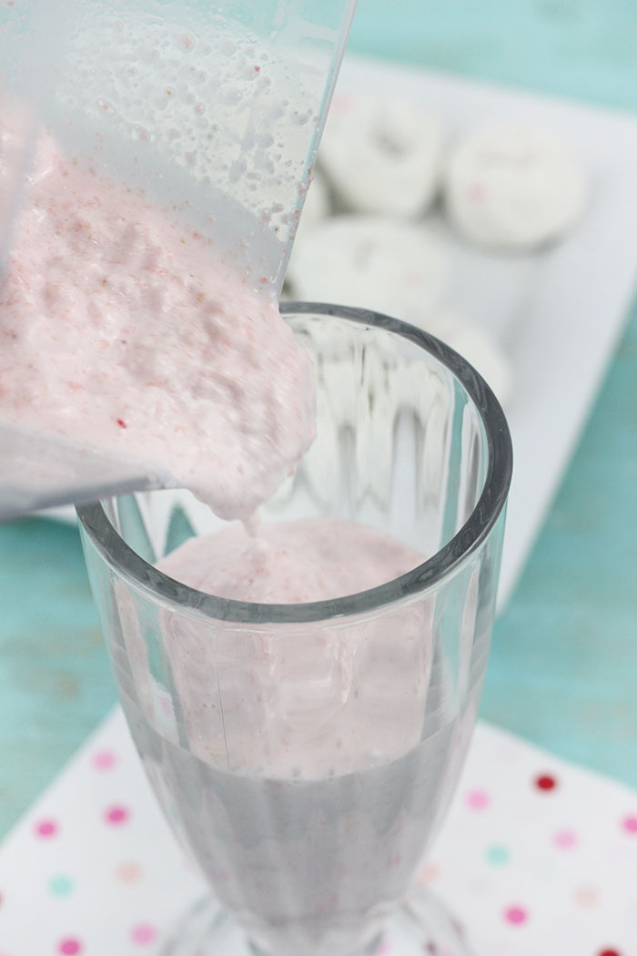 Strawberry Donut Milkshake is to die for. Holy yum.