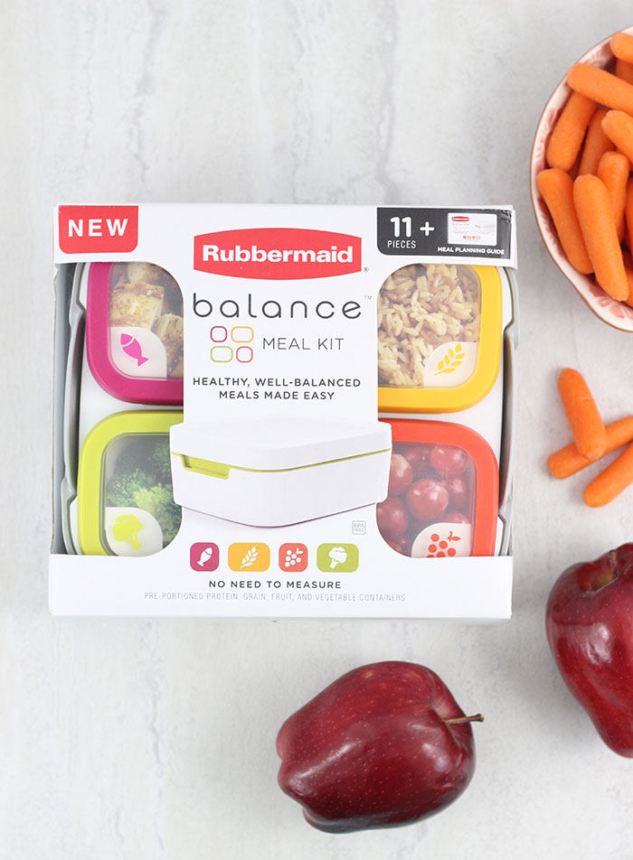 RUBBERMAID Balance Meal Kit~Pre Portioned All in One Easy Meals