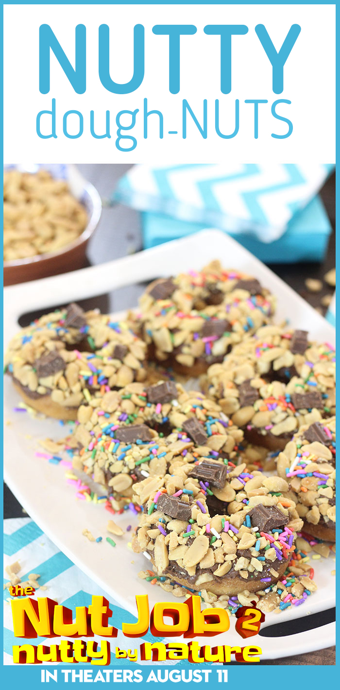 Chocolate Nutty Dough-NUTS to celebrate The Nut Job 2 movie. So yummy and easy.