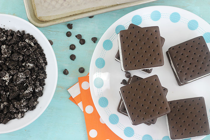 FatBoy Ice Cream just got FATTER with this easy chocolate and cookie coating. 