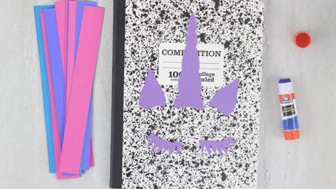 DIY Unicorn Notebooks